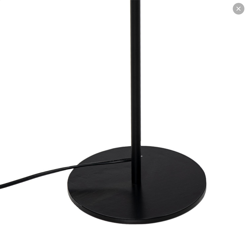 Lampara suelo Gelves negro