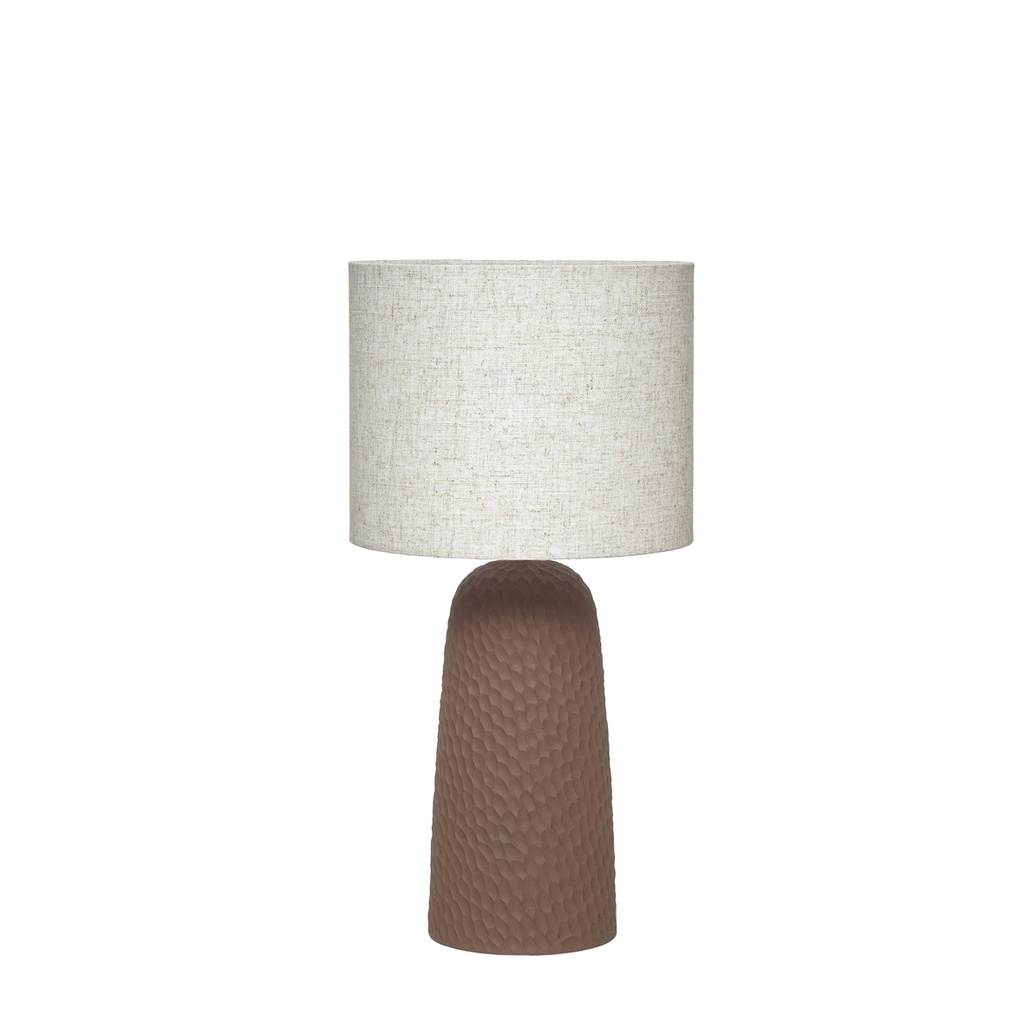 Lámpara de mesa cerámica 50 cm