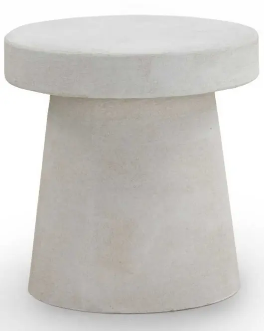 Mesa centro blanca alta