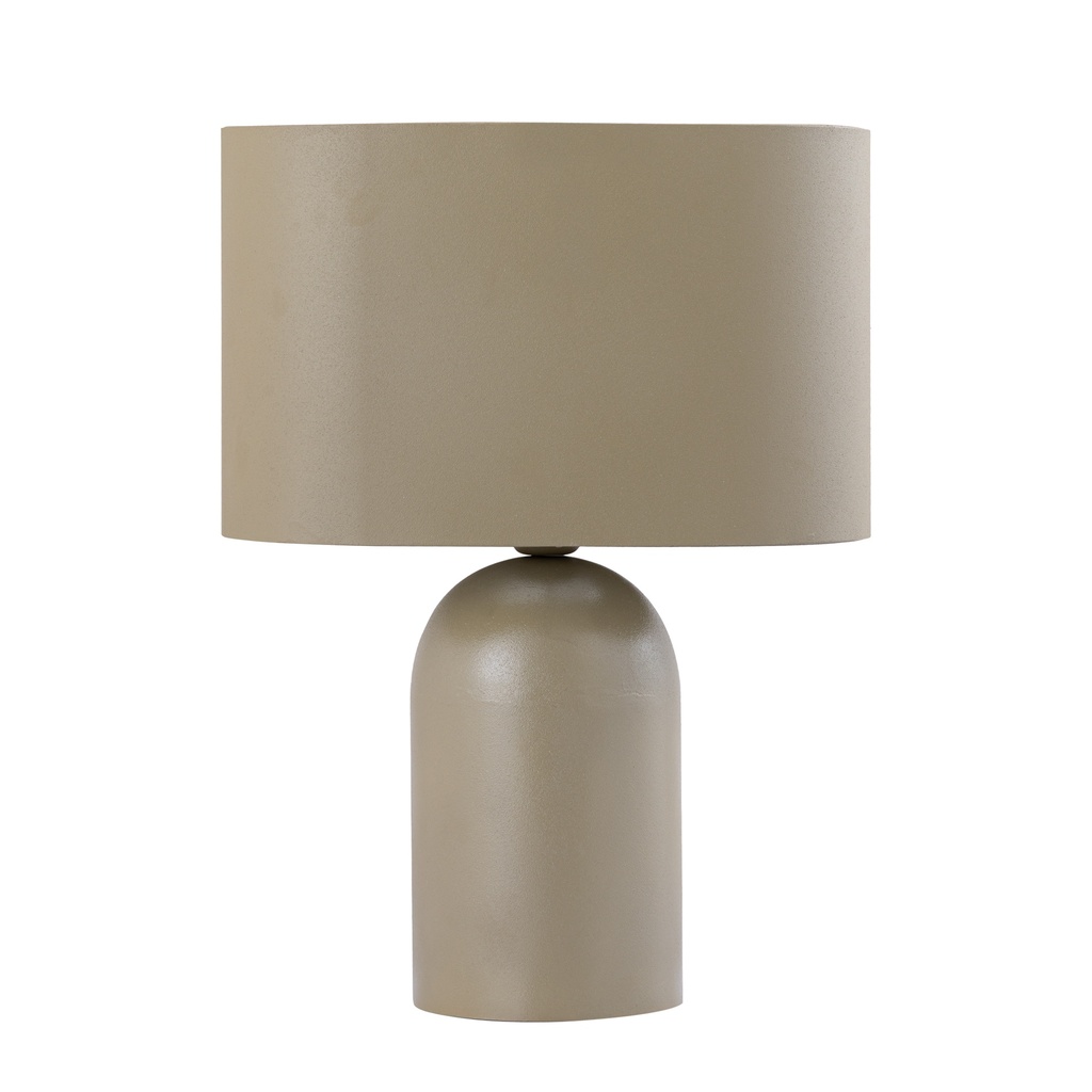 Rhyda Green iron round table lamp oval lamp shade