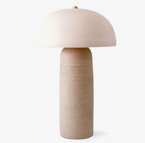 [1732-00LP305943] Lámpara de mesa Antas crema