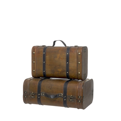 [2005-84281] Maleta decorativa (Pack 2 ud)